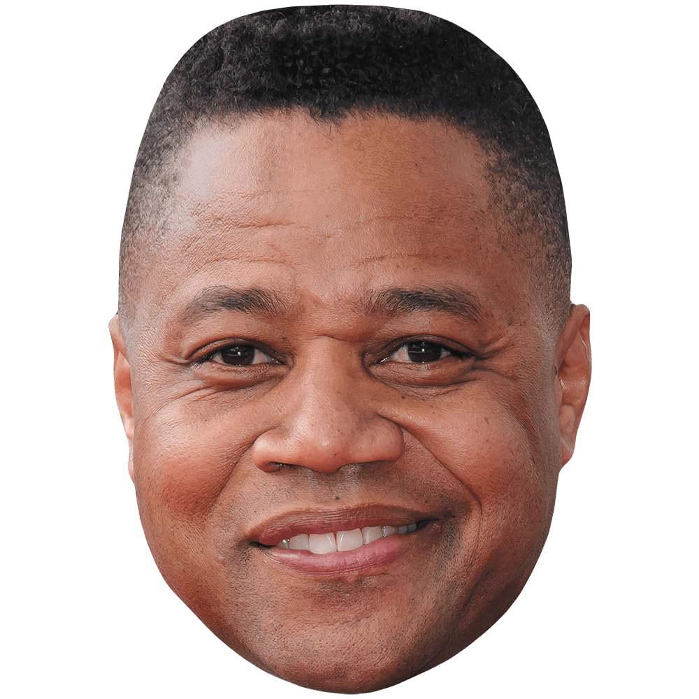 Cuba Gooding Jr. (Smile) Big Head. Larger than life mask.