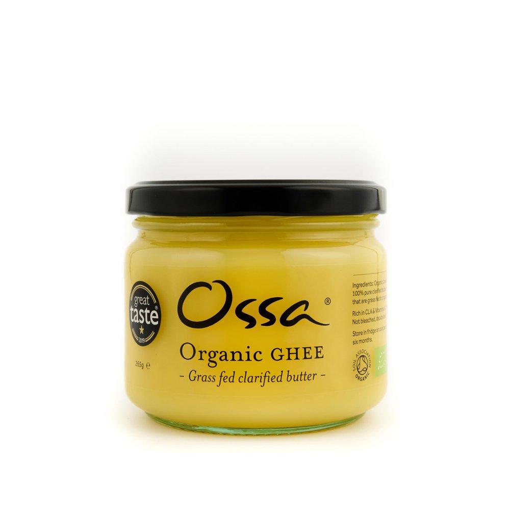 Ossa Organic Ghee | Traditional clarified butter from British Cows grassfed to organic standards I Parent (Ghee Single)