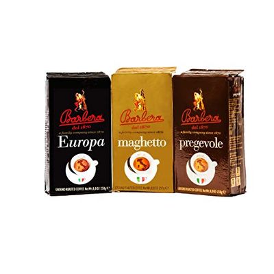 Ground Coffee - 6 Maghetto + 6 Pregevole + 6 Europa