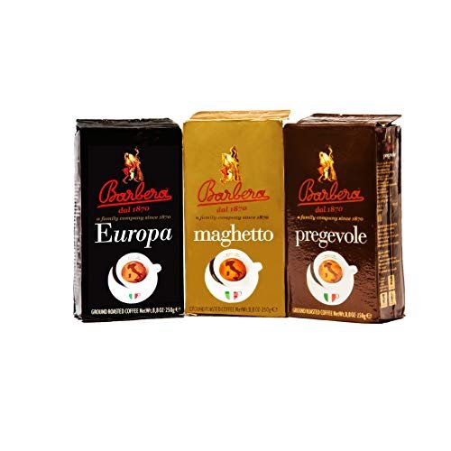 Ground Coffee - 6 Maghetto + 6 Pregevole + 6 Europa