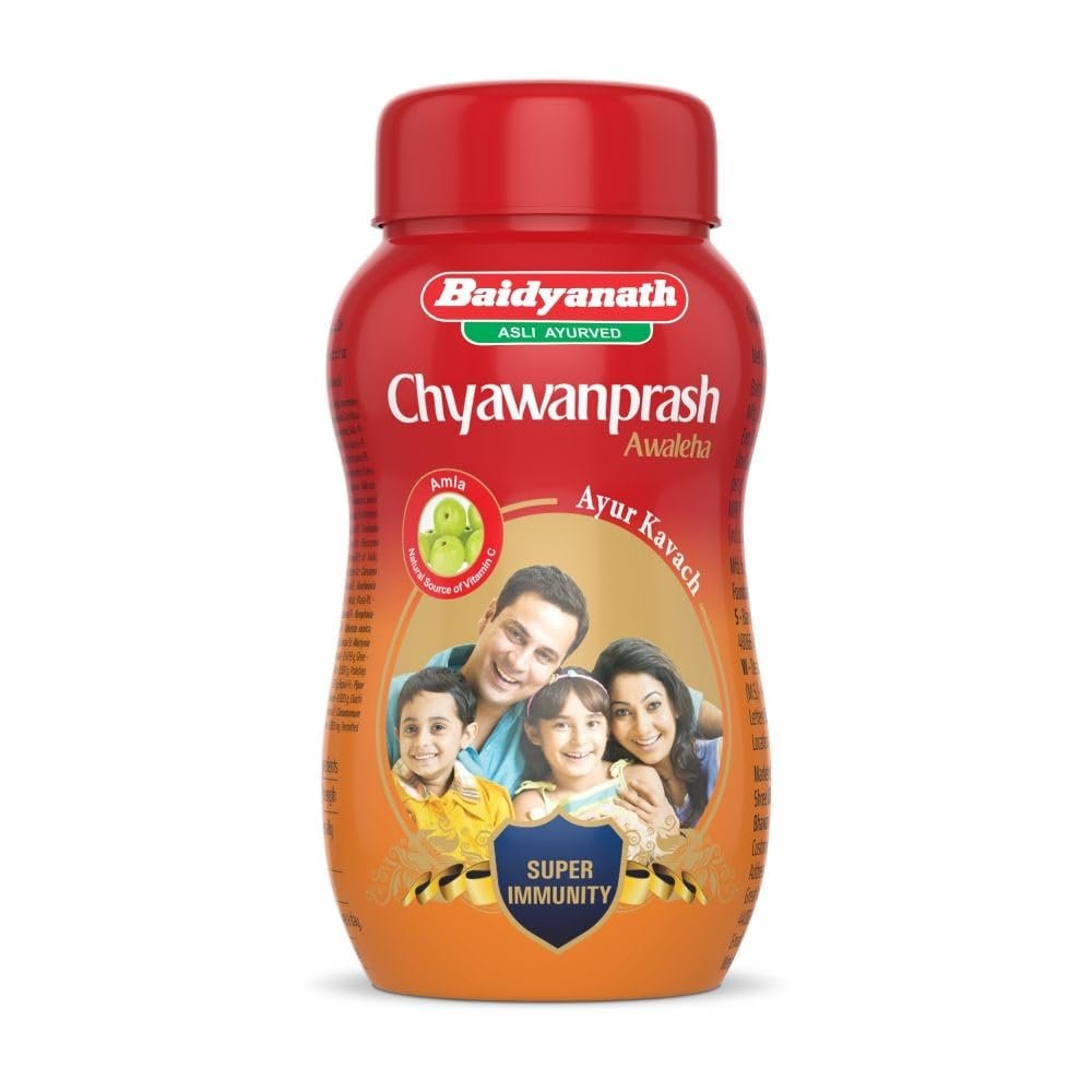 Baidyanath Asli Ayurved Chyawanprash Avaleha 250g | Ayurvedic & Natural | Suitable for All Ages | Supports Immunity & Overall Health | Made with 42+ Ayurvedic Herbs
