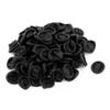 100 Pcs Industrial Anti Static Conductive Rubber Latex Finger Disposable Beds Black view 4