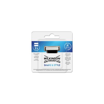Wilkinson Sword Shave & Style Blades 2 Units