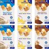 DANALAC Baby Biscuits 120g Combo Snack Pack - 2 Banana, 2 Cocoa, 2 Natural Plain - Snacks and Food for Toddlers 6+ Months with Calcium, Iron and Vitamins view 1