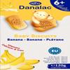 DANALAC Baby Biscuits 120g Combo Snack Pack - 2 Banana, 2 Cocoa, 2 Natural Plain - Snacks and Food for Toddlers 6+ Months with Calcium, Iron and Vitamins view 2