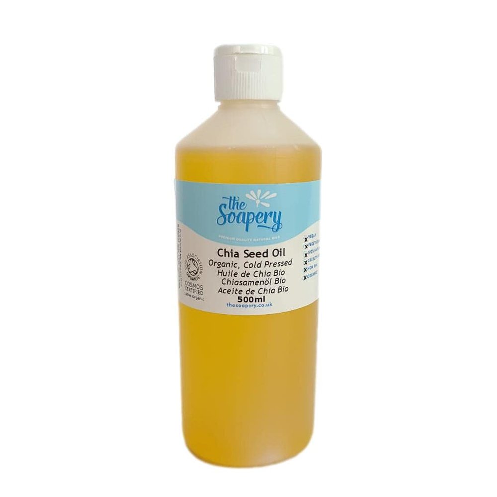 Chia Seed Oil Organic Cold Pressed 500ml - 100% Pure