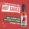 Carolina Reaper Hot Chilli Sauce 150ml - Chilli Mash Company - Vegan Citrus Hot Sauce Made with Mango, Passionfruit and the World's Hottest Chilli view 2