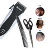 Barbasol Professional Hair Clipper Kit with Stainless Steel Blades, 4 Guide Combs, Adjustable Taper and Travel Bag view 3
