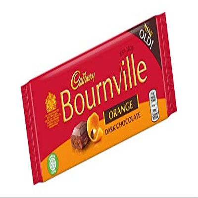 Cadbury Bournville Orange Dark Chocolate 100g- Pack of 6