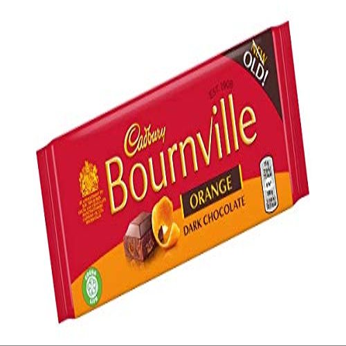 Cadbury Bournville Orange Dark Chocolate 100g- Pack of 6