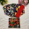 6 pcs Reusable Red Microfleece Sanitary Pads Washable Cloth Menstrual Pads/Regular Flow for Women with Wet Dry Bag Sanitary Towel view 1