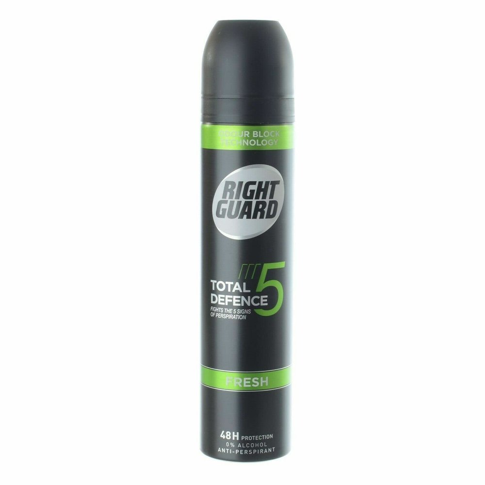 Right Guard Total Defence 5 Fresh Pack of 6 x 250 ml