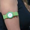 Freestyle Libre 1/2 Sensor Armband Holder Green Protects Your Sensor view 1