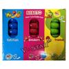 BEBETO Super Long Bubble Gum with Tattoo Tutti Fruity, Strawberry, Tropical - 24 x 40g view 2