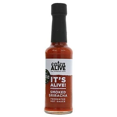 Eaten Alive | Smoked Sriracha Hot Sauce | 10 x 150ml (UK)