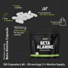 Beta Alanine 1500mg Per Serving - 120 Capsules Beta Alanine Supplement Amino Acid Supplement - 750mg Per Capsule - Suitable for Men & Women view 3