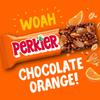 Perkier Cocoa Orange Bars (18 Bars), Vegan, Gluten Free, Protein, Lower Sugar, Office Snacks, Healthy Snacks for Adults, Low Calorie, Halal, Breakfast Bar, High Fibre, Gut Health, Multipack view 3