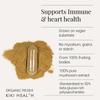 KIKI Health - Organic Reishi Mushroom Extract Capsules 400mg - High Potency - from 100% Fruiting Bodies - 50% Beta-Glucan Rich Polysaccharides - Vegan Friendly - 60 Capsules view 2
