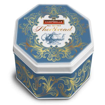 Campbell's Shortbread - 115g Victorian Blue Tin (Petticoat Tails)