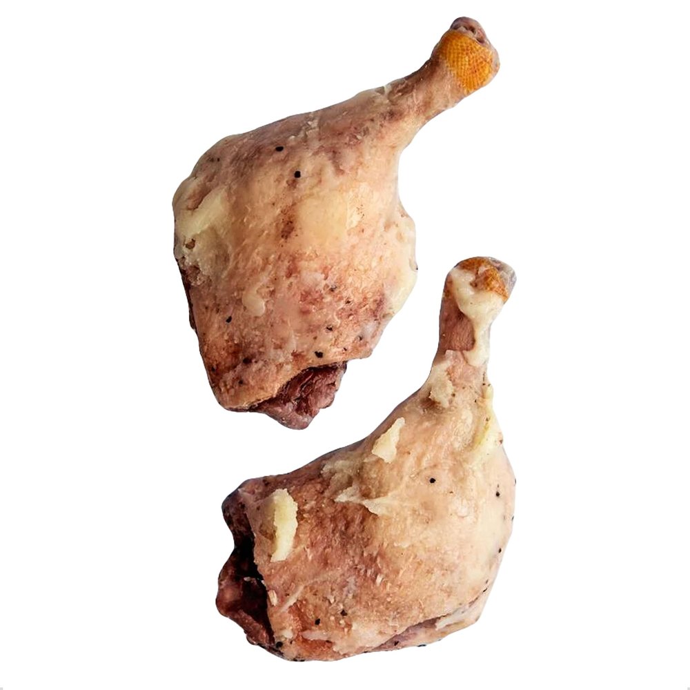 2 x Confit Duck Legs, Traditional Confit De Canard, Slow-Cooked in Duck Fat for Tender, Fall-Off-The-Bone Meat, Perfect for Cassoulet & Gourmet Meals
