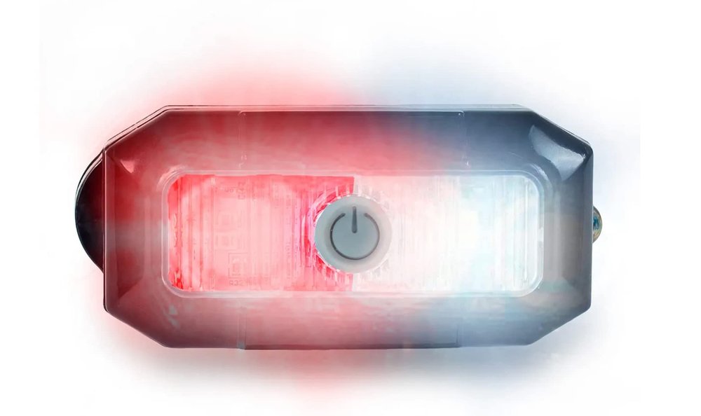 ELITE BAGS Integral Multi-Position Lighting System, Emergency Lighting, Red-White, Blink's