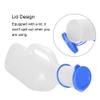1000ml Portable Urine Bottle with Lid, Kids Adults Elderly Mobile Toilet Urine Collector, Men Reusable Pee Bottle Container with Cover view 2