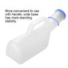 1000ml Portable Urine Bottle with Lid, Kids Adults Elderly Mobile Toilet Urine Collector, Men Reusable Pee Bottle Container with Cover view 3
