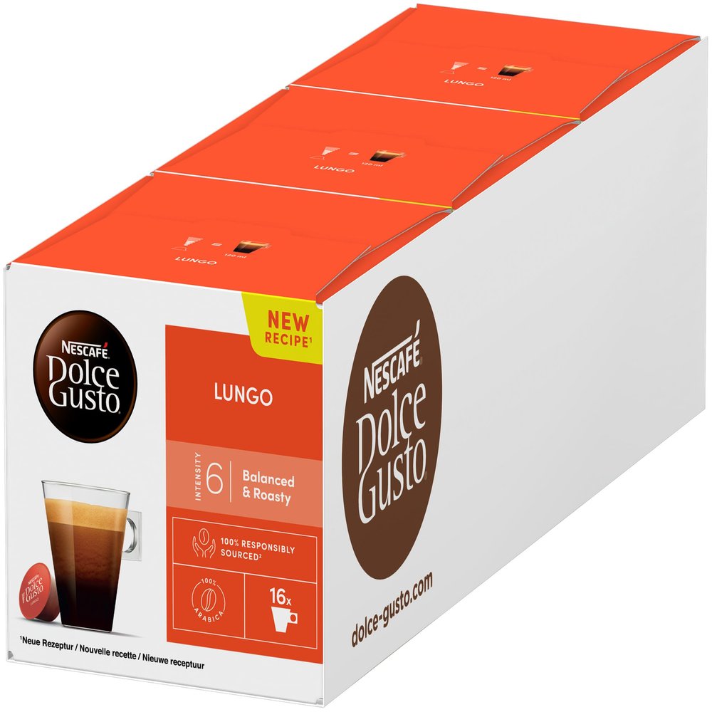 Dolce Gusto - Lungo - 3X 16 Pods