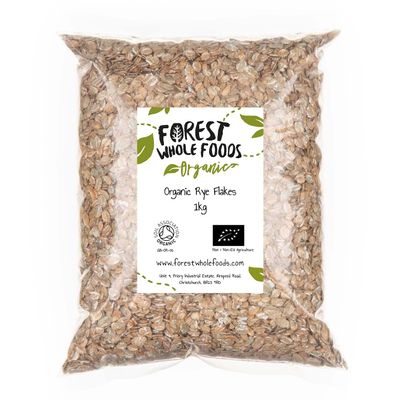 Organic Rye Flakes - Forest Whole Foods (1kg)