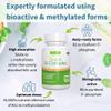 Igennus Super B-Complex - High Absorption Methylated B Vitamins, Clean Label, 180 Sustained Release Tablets - Complete Spectrum of B Vitamins with Folate, Boosted B12 & Vitamin C, 90 Servings view 2