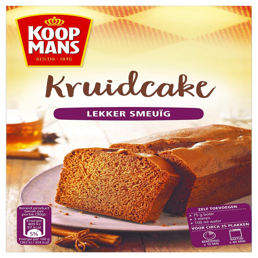 Koopmans Oud Hollandse Kruidcake Spice Cake Dutch 400G