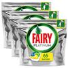 3 Packs Fairy Platinum Dishwasher Capsules Lemon 65 Per Pack (195 Tablets) view 1
