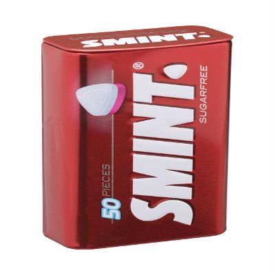 1 x Pack of XXL Smint Sugar Free Mints Tin (Strawberry)