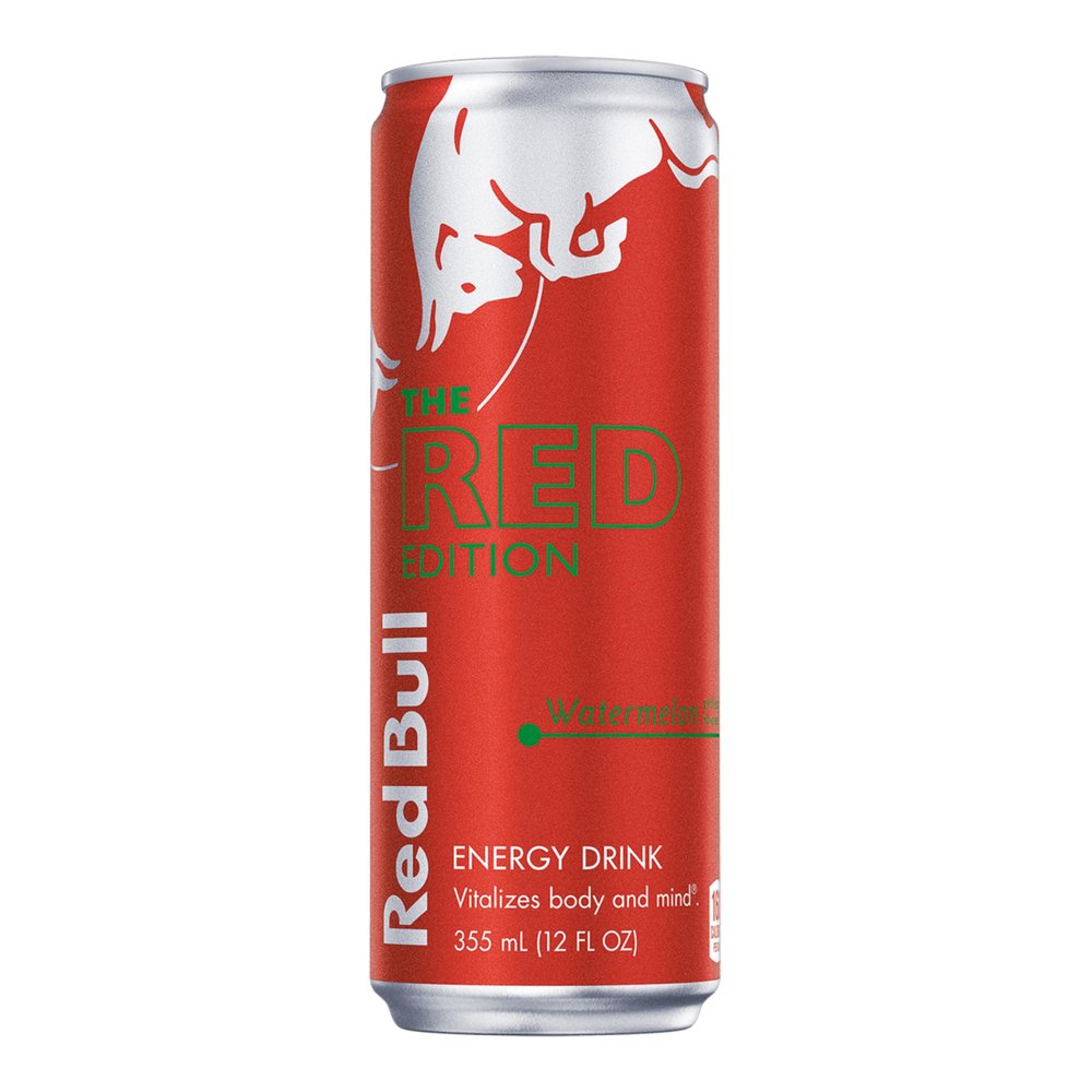 24 Pack - Energy Drink, Watermelon, 12-oz. - RB234435