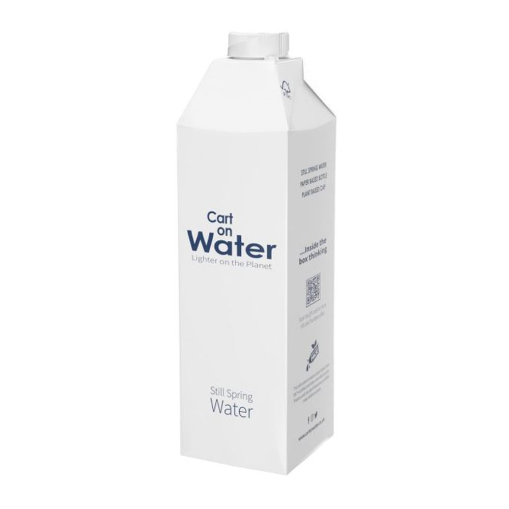 Carton Water - Still Spring Water Multipack, Pure and Natural (12 x 1L)