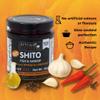 Aftrad Village Kitchen Shito 180g, EXTRA HOT - A Ghanaian Chilli Sauce Made with Smoked Fish & Shrimps. A Delicious Condiment for All Cooked Meals. It can be Used as dips, Spreads and in sauces. view 2
