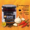 Aftrad Village Kitchen MILD 180g - A Ghanaian Chilli Sauce Made with Smoked Fish & Shrimps. A Delicious Condiment for All Cooked Meals. It can be Used as dips, Spreads and in sauces. view 2