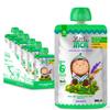 Little Inca Organic Baby Food Pouches The Joyful Green (6x100g) | Quinoa-based Dairy-Free Baby Pouch | 6 Months+ | Recyclable Plant-Based Veg & Fruit Pouches | Supports Gut/Cognitive Health view 1