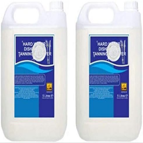 We Can Source It Ltd - 5L Commercial Dishwasher Detergent Hard Water Safe with Built-in Tannin Remover Removes Tea, Coffee & Wine Stains Powerful Cleaner for All Dishwasher Models