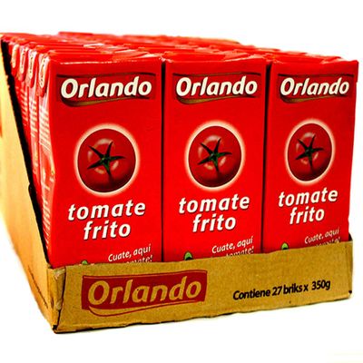 Orlando tomato Frito 350 gr 1 case 27 unit gluten free preservative free vegetarian