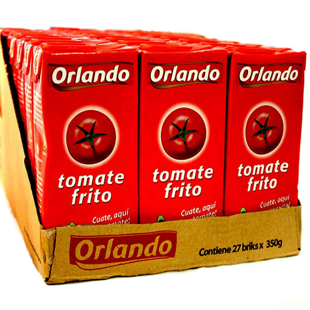 Orlando tomato Frito 350 gr 1 case 27 unit gluten free preservative free vegetarian