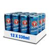 Carabao Energy Drink Original, 12 x 330ml Cans Case, Low Calorie, Lower Sugar, B Vitamins, Taurine, Caffeine with Zero Crash, Vegan Friendly, Gluten Free Drink, Bulk Crates, Multipack view 2