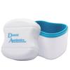 Dental Bath and Retainer Case ~ Storage Case and Container for Soaking Ortho Retainers, Sports Dental Appliances, Dentures & More (Glitter Pink Case) view 2