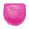 Dental Bath and Retainer Case ~ Storage Case and Container for Soaking Ortho Retainers, Sports Dental Appliances, Dentures & More (Glitter Pink Case) view 3