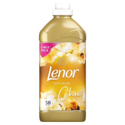 Lenor Chic Fabric Conditioner, Gold Orchid, 50 Washes, 1.75L