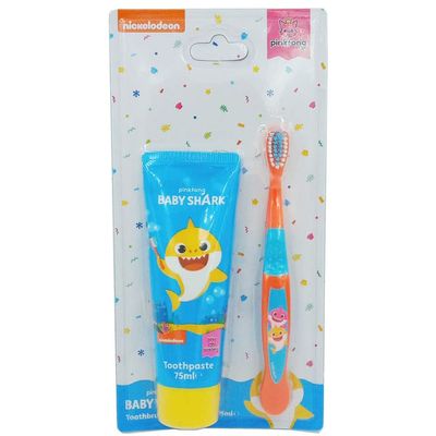 BABYSHARK TOOTHPASTE AND BRUSH
