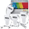 Body Tape Measure - (4 Pack) Measuring Tapes for Body and Fat Weight Monitors, (Inches & cm) Retractable Tape Measure Ruler for Accurate Body Fat Calculator Helps Calculate Fitness Body Measurements view 3