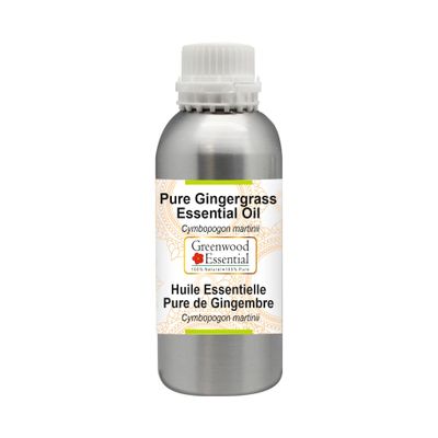 Greenwood Essential Pure Gingergrass Essential Oil (Cymbopogon martinii) Steam Distilled 1250ml (42 oz)