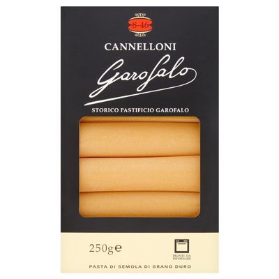 Garofalo Cannelloni Dry Pasta Tubes, 250g (Pack of 1)
