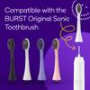 BURST Genuine Replacement Heads for Original Sonic Electric Toothbrush (White/3 Pack) | Ultra Soft Bristles for a Deep Clean | Stain & Plaque Removal view 3
